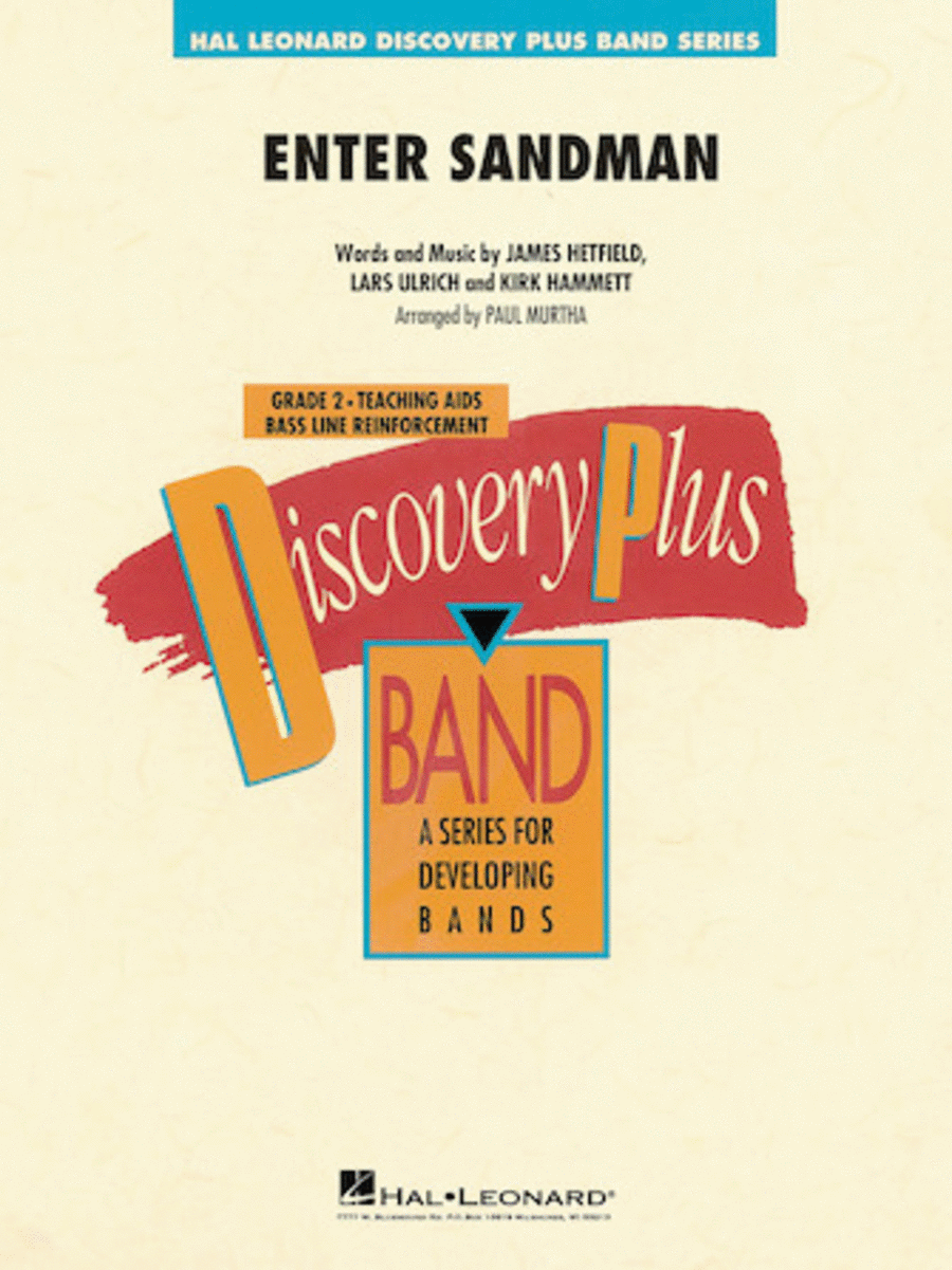 Enter Sandman Concert Band scores gallery preview page 1