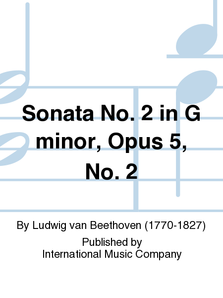 Sonata in G minor, Op. 5 No. 2 (ROSE)