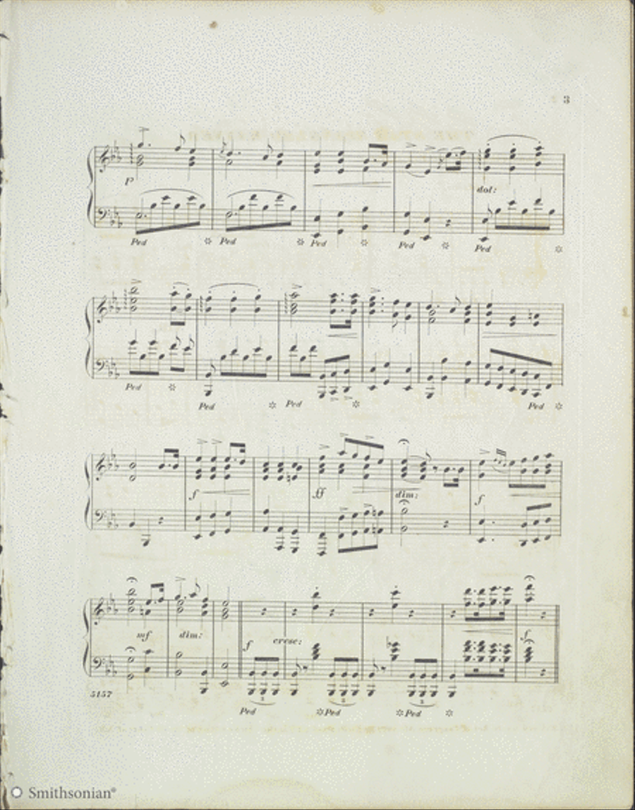 The Star Spangled Banner Transcribed for the Piano Forte Piano Solo scores gallery preview page 3