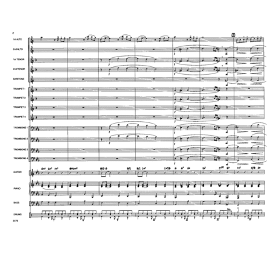 One Special Moment One Special Moment Jazz Ensemble scores gallery preview page 3