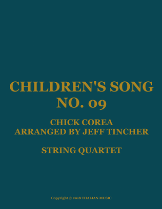 Children's Song No. 9
