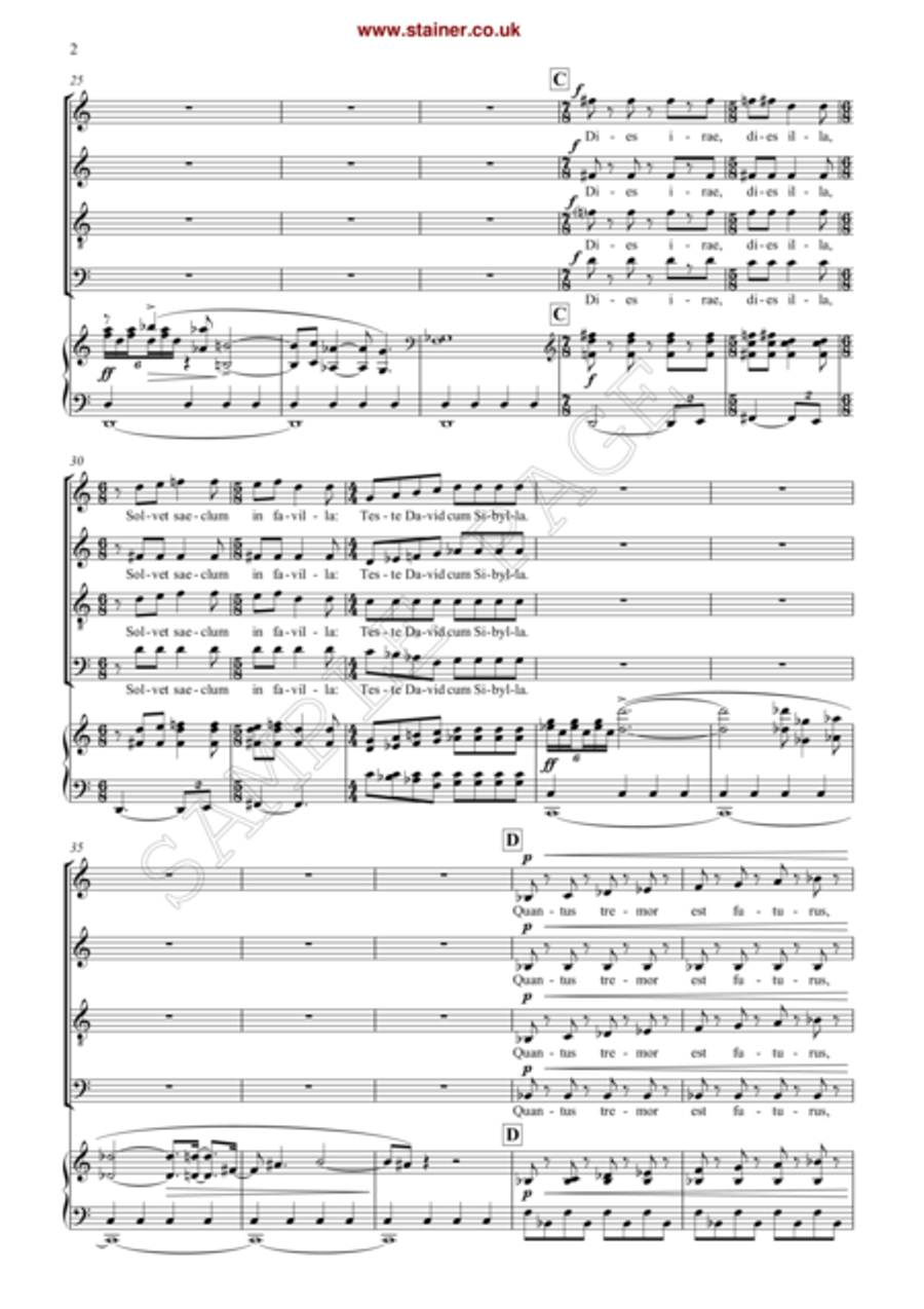 And all the trumpets sounded. Vsc 4-Part scores gallery preview page 3