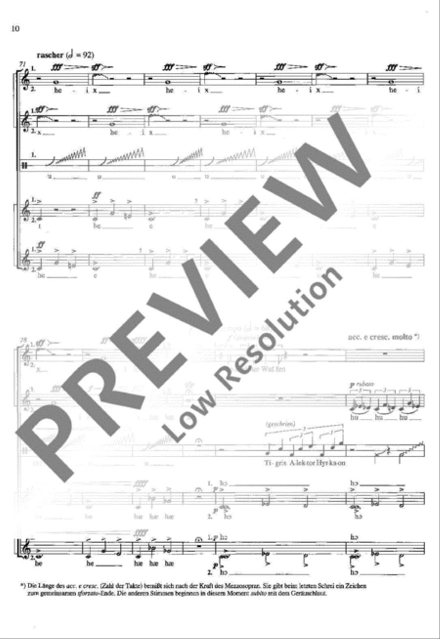 Amazones Amazones Women's Choir scores gallery preview page 10