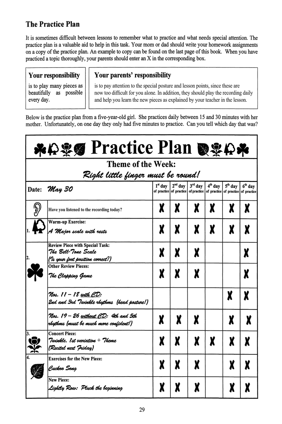 Step by Step 1A -- An Introduction to Successful Practice for Violin Violin Solo scores gallery preview page 5
