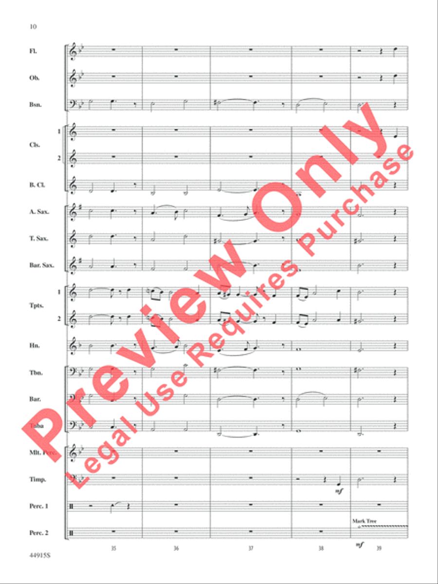 Transylvanian Lullaby Transylvanian Lullaby Concert Band scores gallery preview page 25