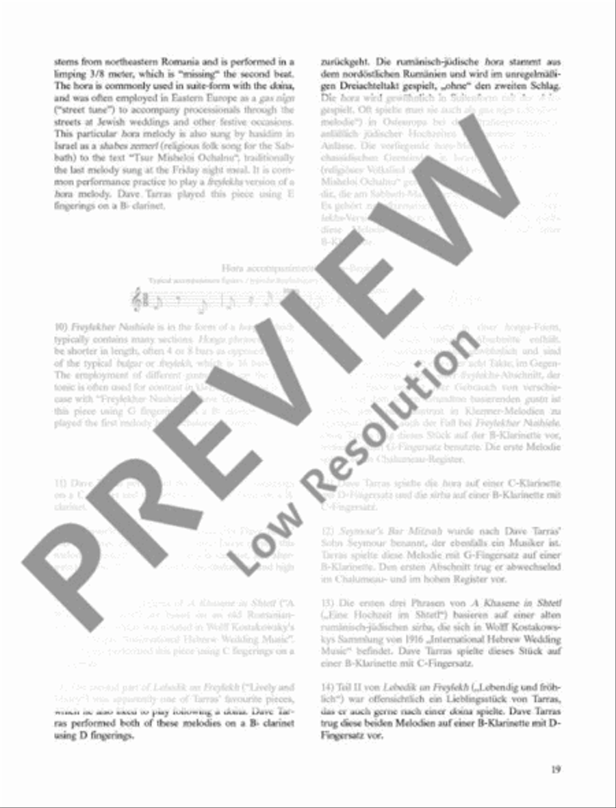 Mazltov! Mazltov! Clarinet scores gallery preview page 20