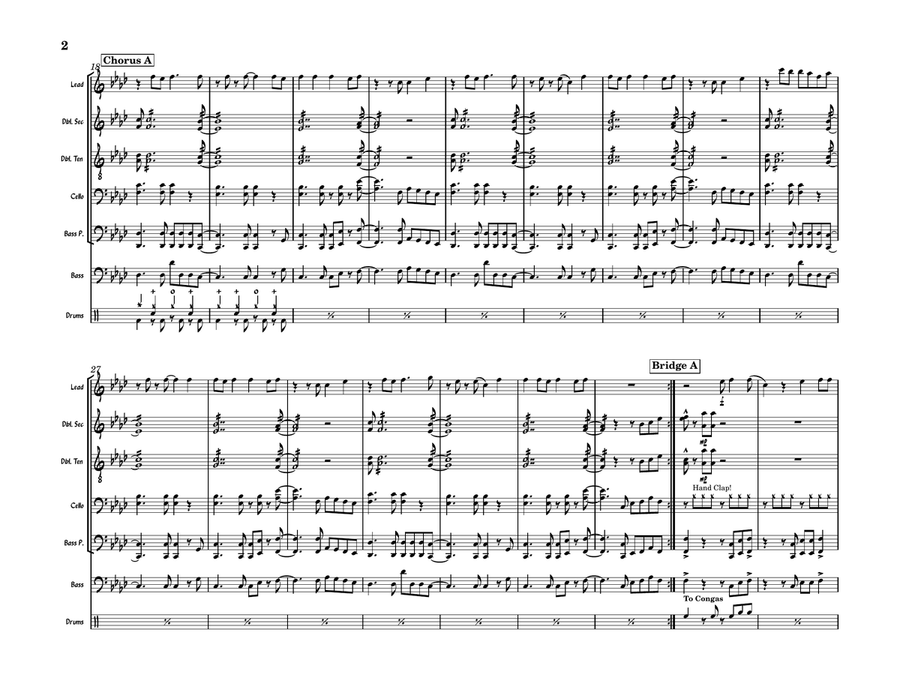 Happy Happy Steel Drum Band scores gallery preview page 2