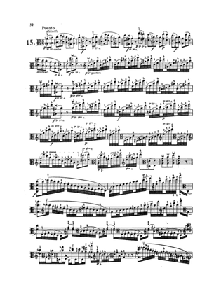 Paganini: Twenty-four Caprices, Op. 1 No. 15 (Transcribed for Viola Solo)