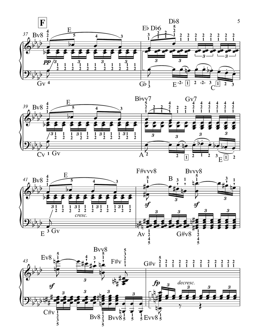 Sonata "Pathetique" Op. 13: 2nd Movement Adagio with Piano Fingering (Ultimate Adult Student Editio