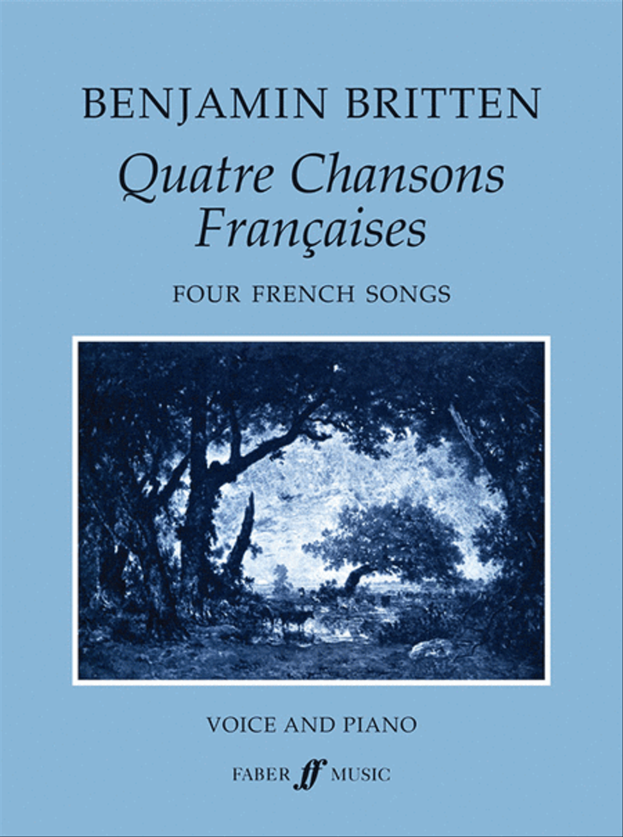 Quatre Chansons Francais Voice scores gallery preview page 1