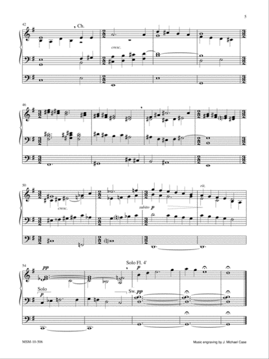 Prelude on Union Seminary Draw us in the Spirit's Tether Organ scores gallery preview page 3