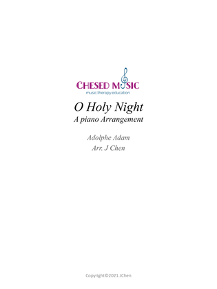 O Holy Night ( piano arrangement)