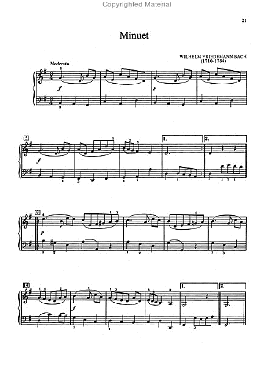 Essential Keyboard Repertoire, Volume 1 Piano Solo scores gallery preview page 4