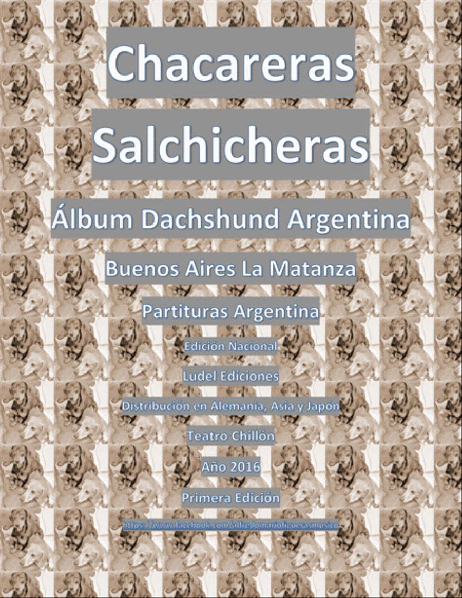 Chacareras Salchicheras Dachshund Alfredo Figueras Piano Piano Solo scores gallery preview page 1
