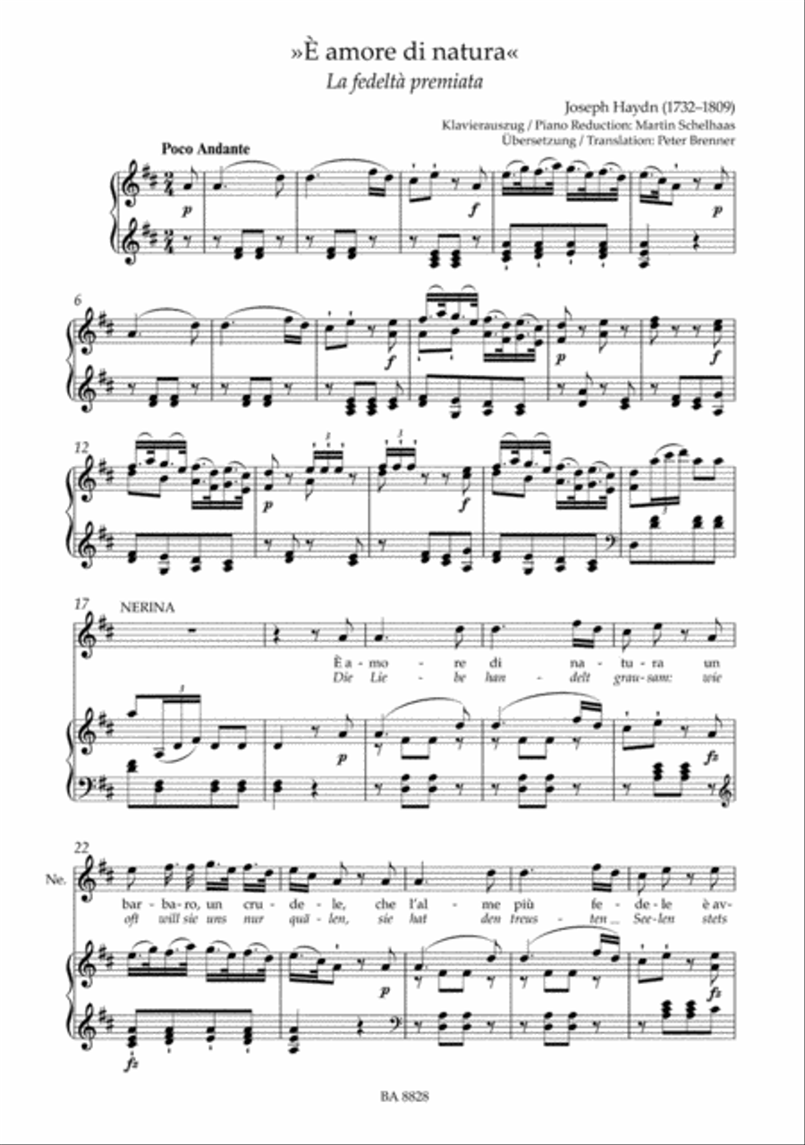 Barenreiter Opera Kleidoscope for Soprano Soprano Voice scores gallery preview page 3