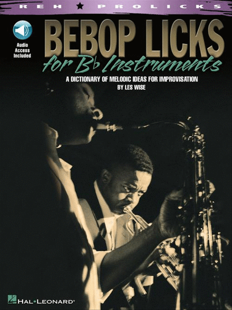 Bebop Licks for B-Flat Instruments B-Flat Instrument scores gallery preview page 2