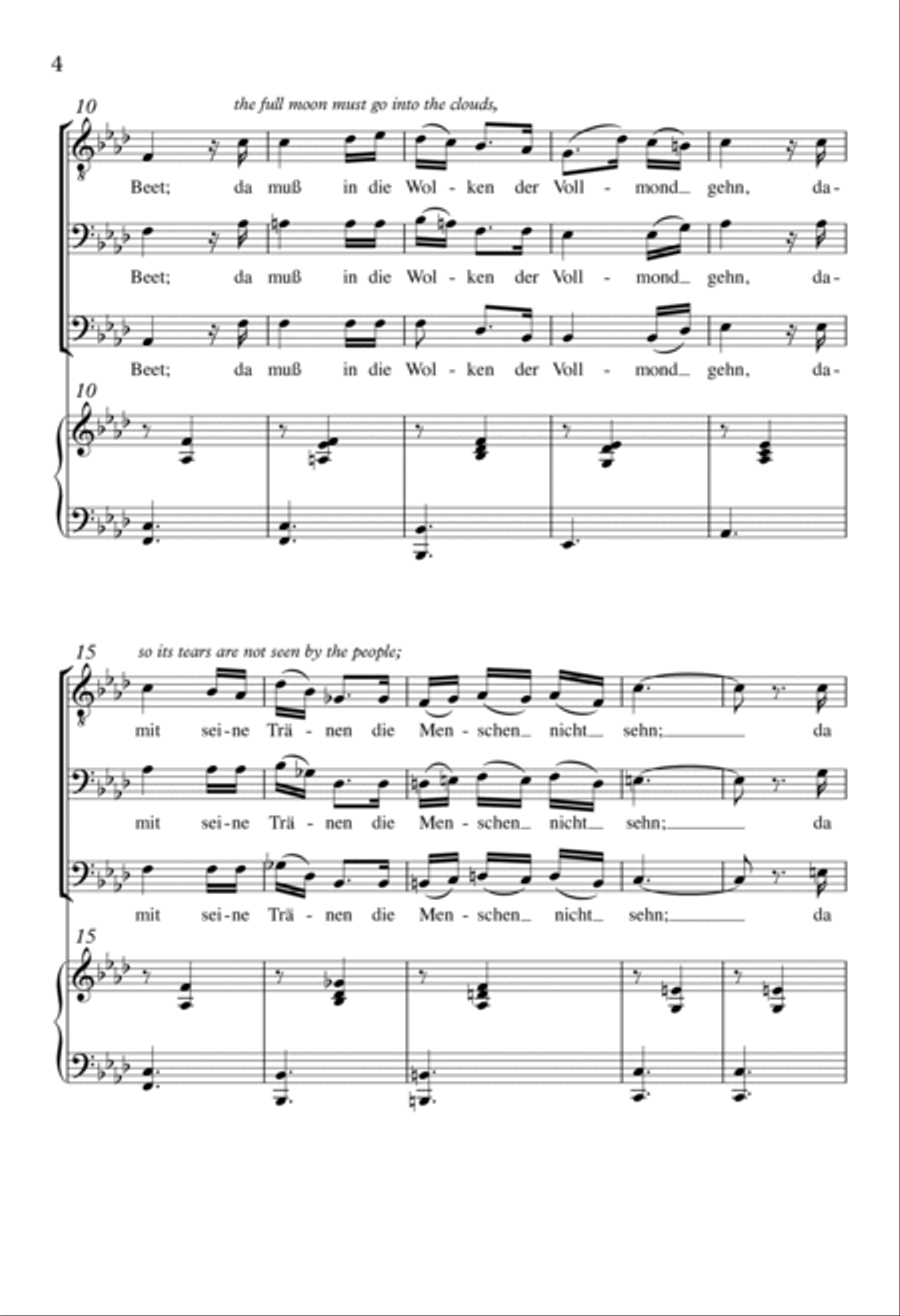 Der Müller und der Bach TTBB scores gallery preview page 2