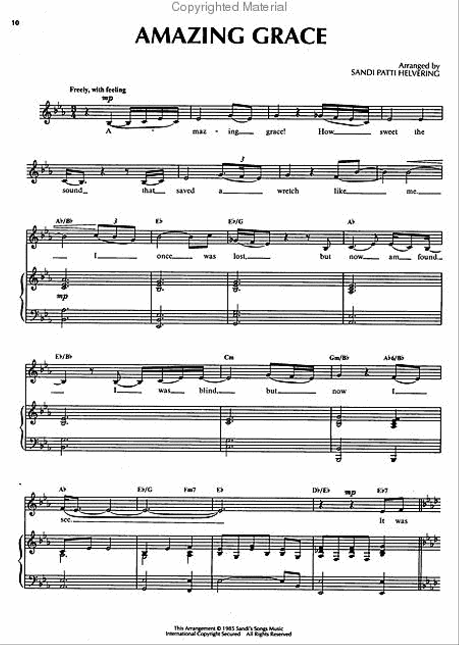Sandi Patti Anthology Piano, Vocal, Guitar scores gallery preview page 3