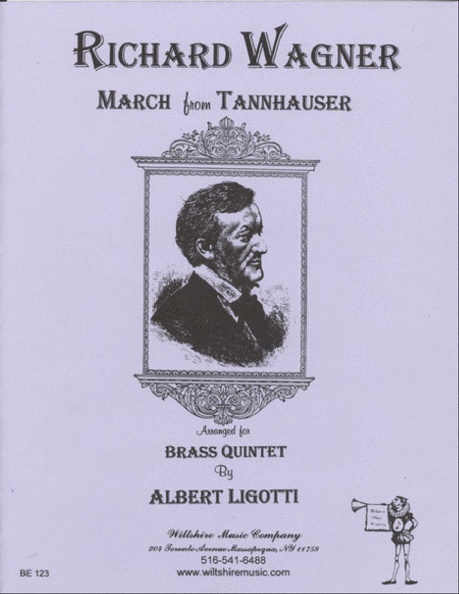 Tannhauser March (Albert Ligotti) Brass Quintet scores gallery preview page 1