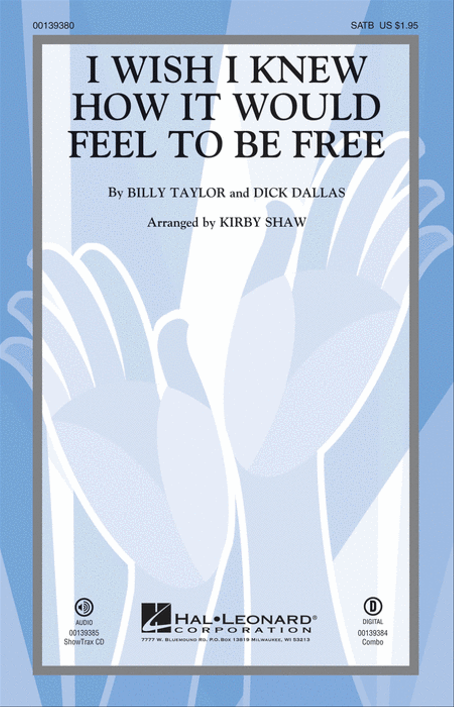 I Wish I Knew How It Would Feel to be Free 4-Part scores gallery preview page 1