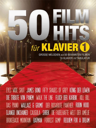 Book cover for 50 Filmhits für Klavier 1
