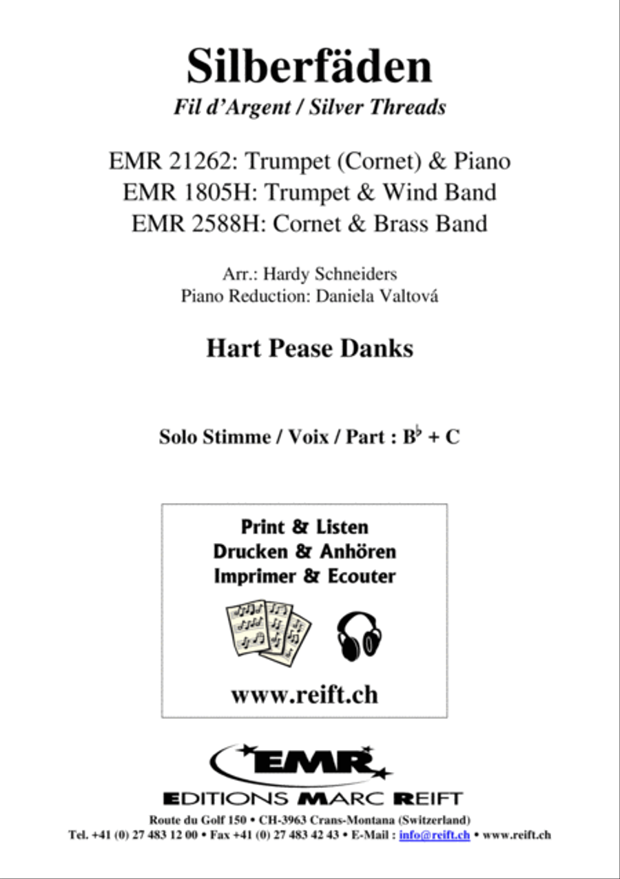 Silberfaden Cornet scores gallery preview page 2