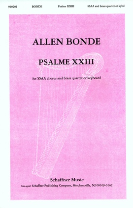 Psalme XXIII