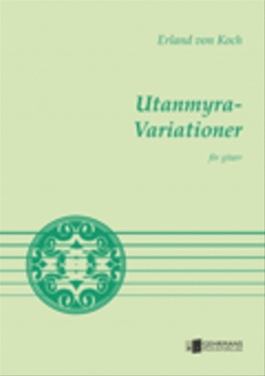 Utanmyra-variationer Classical Guitar scores gallery preview page 1