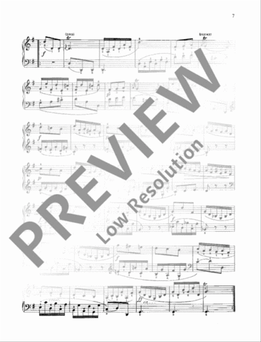 10 Selected Sonatas Piano Solo scores gallery preview page 8