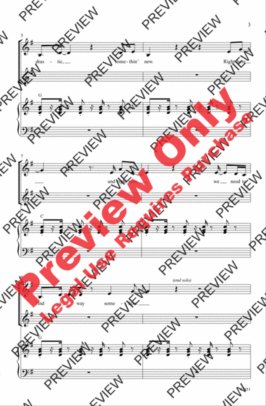 Moment of Truth Moment of Truth 2-Part scores gallery preview page 3