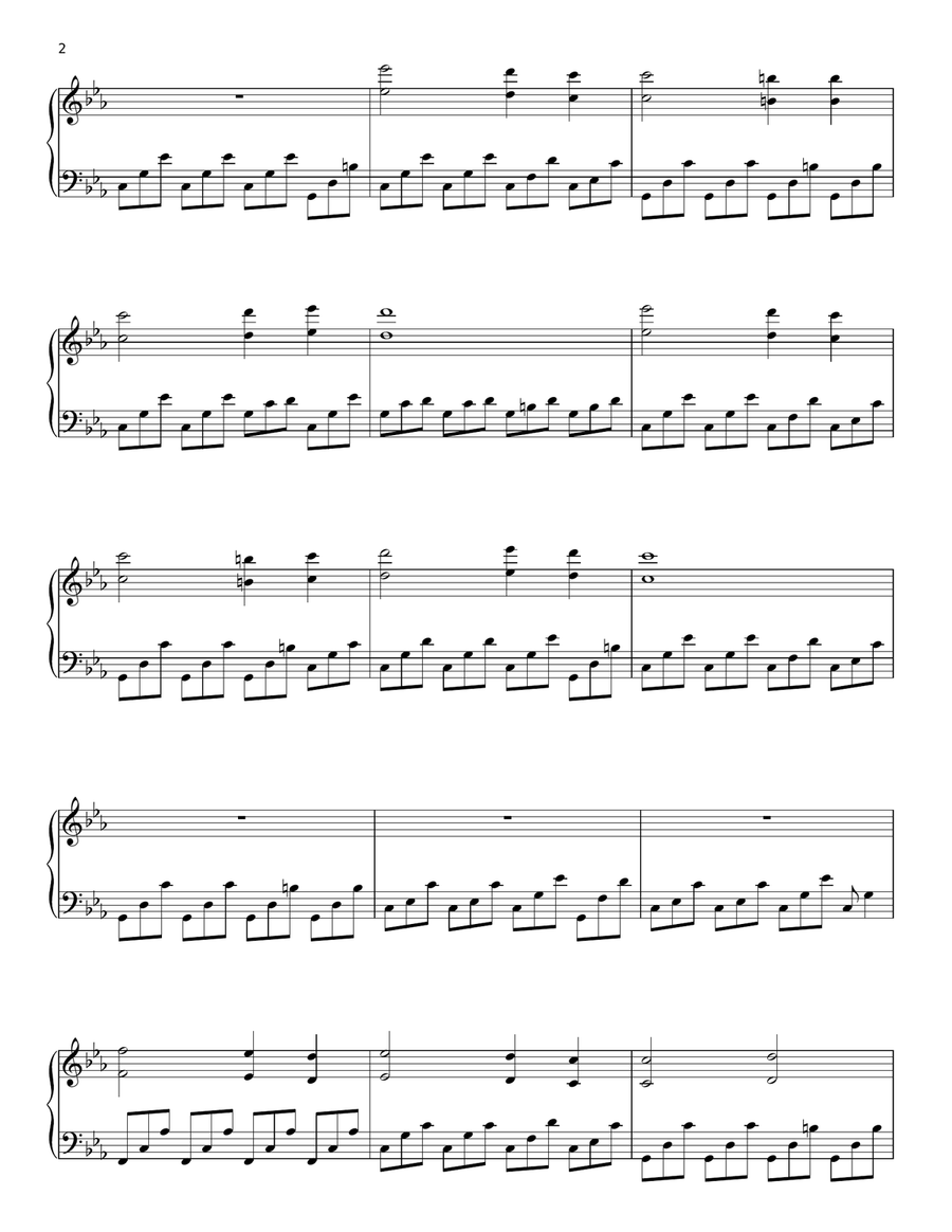 Eclipse Piano Solo scores gallery preview page 2