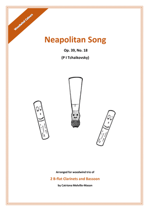 Book cover for Neapolitan Song (2 clarinets and bassoon)