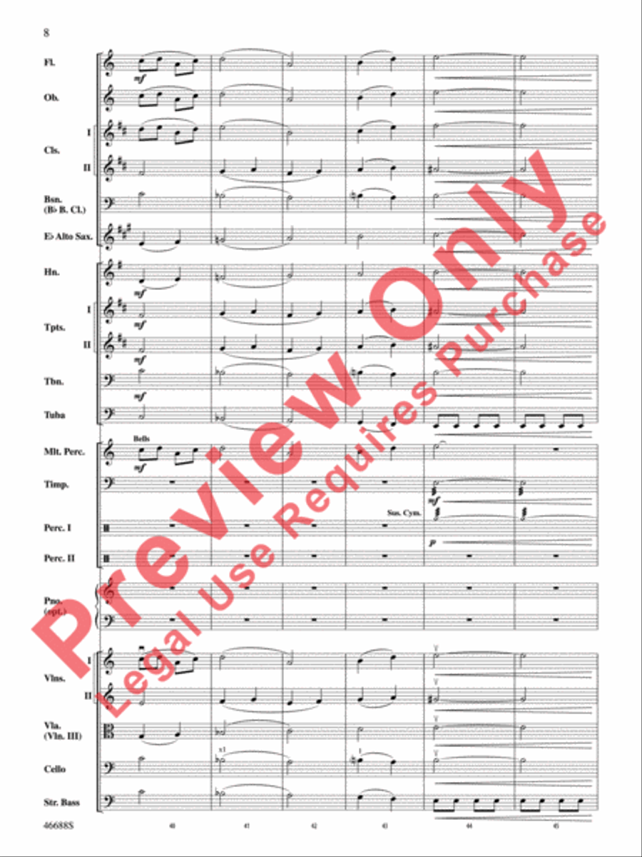 Russian Christmas Music Full Orchestra scores gallery preview page 9