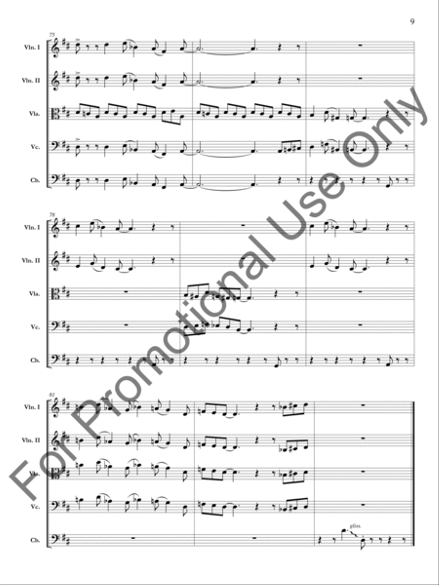 Basses Covered Basses Covered Orchestra scores gallery preview page 10