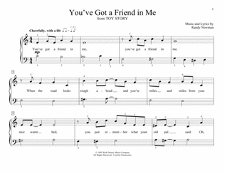 You've Got A Friend In Me (from Toy Story) (arr. Christopher Hussey)
