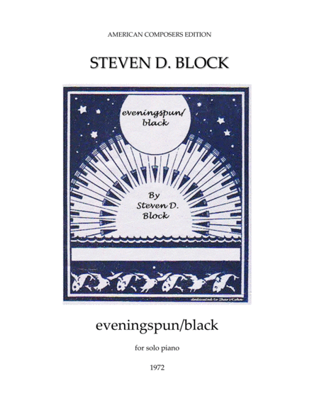 [Block] eveningspun/black