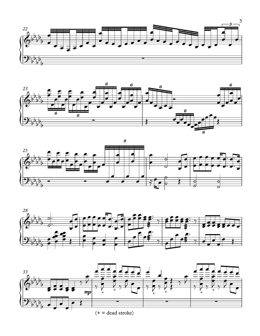 Colors Of The Wind Marimba scores gallery preview page 3