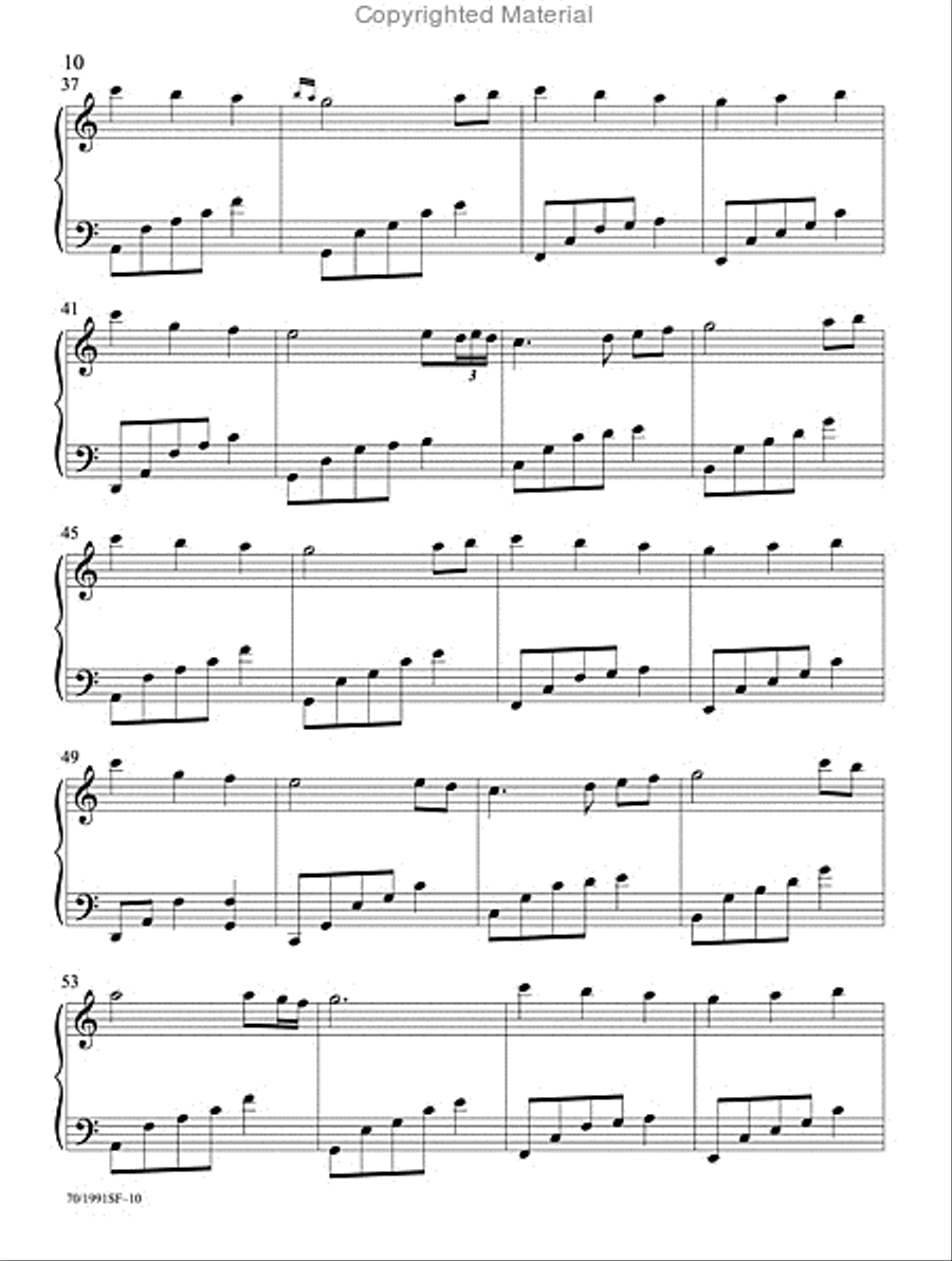 Christmas Wonder Christmas Wonder Piano Solo scores gallery preview page 8
