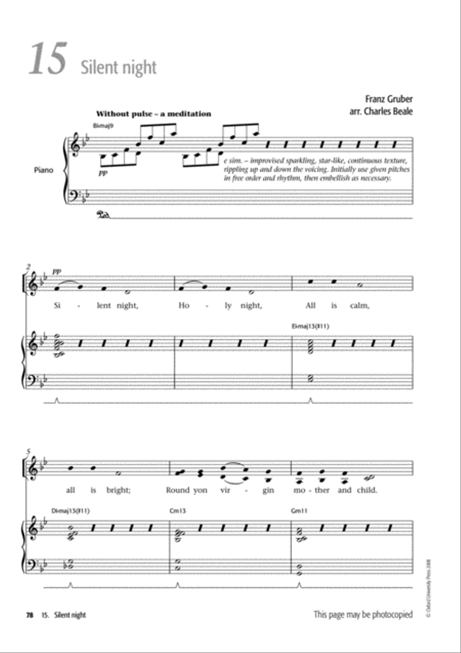 Popular Voiceworks 1 4-Part scores gallery preview page 15