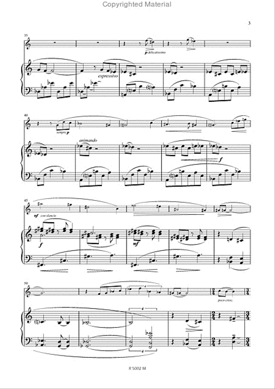 Elisions du jour Clarinet Solo scores gallery preview page 4