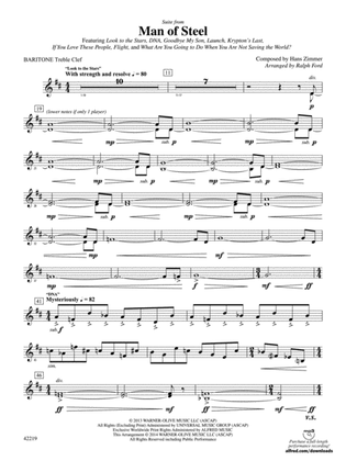 Man of Steel, Suite from: Baritone T.C.