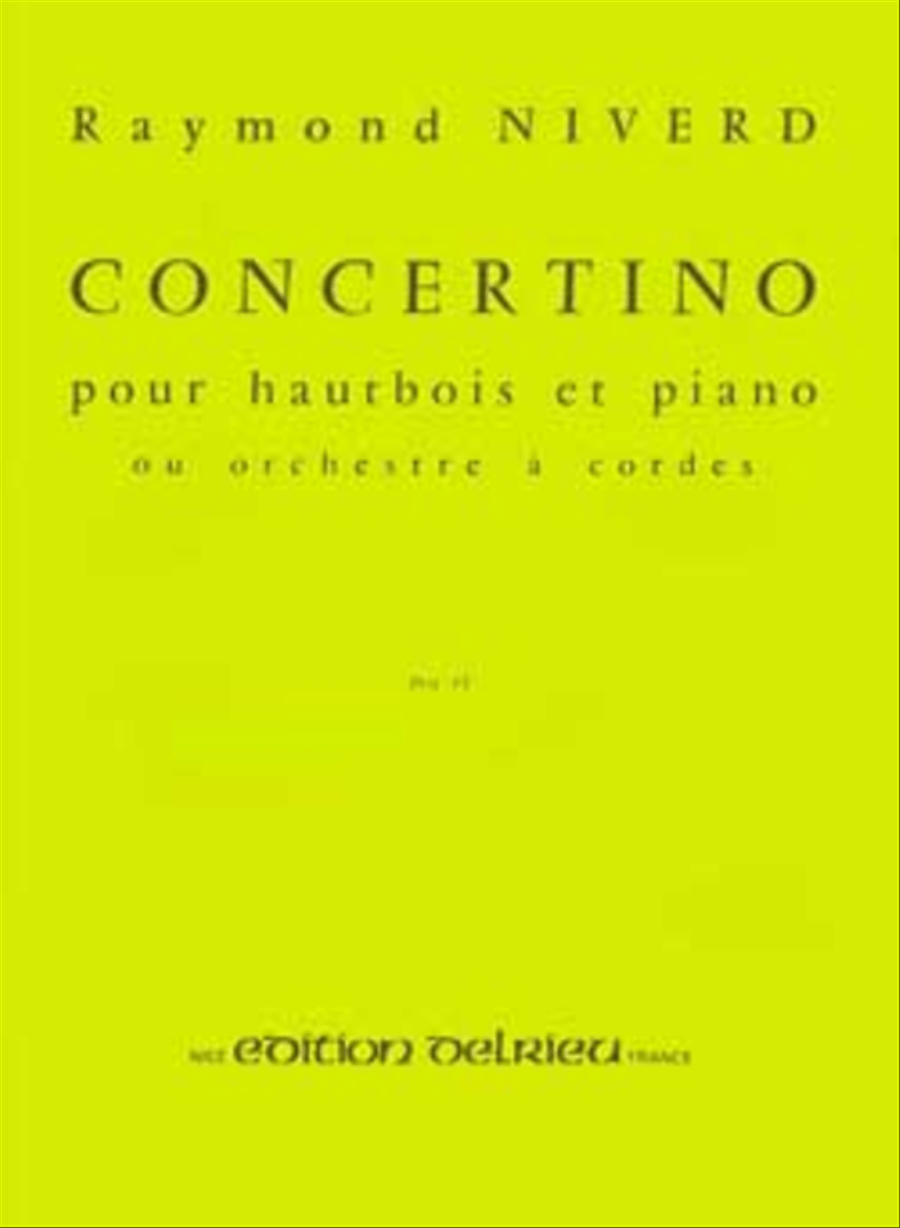 Concertino Concertino Piano Accompaniment scores gallery preview page 1