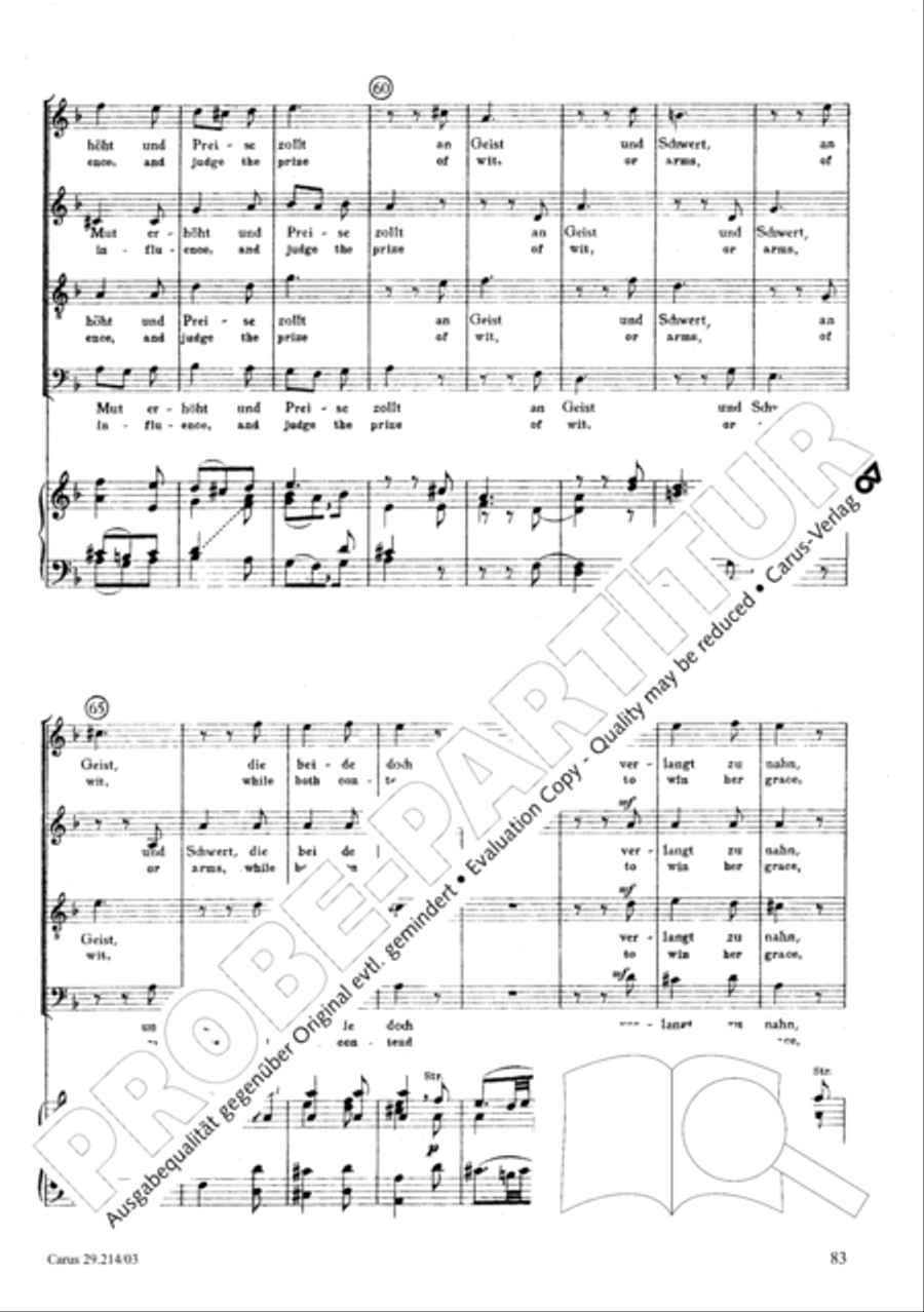L'Allegro, il Pensieroso ed il Moderato TB scores gallery preview page 84