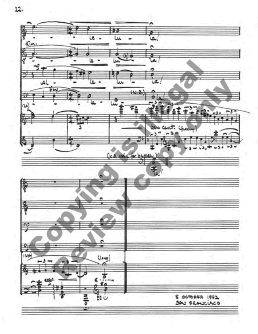 The Midnight Clear The Midnight Clear TTBB scores gallery preview page 42