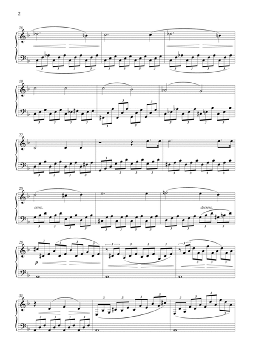 Moonlight Sonata (Beethoven) D minor - Piano image number null