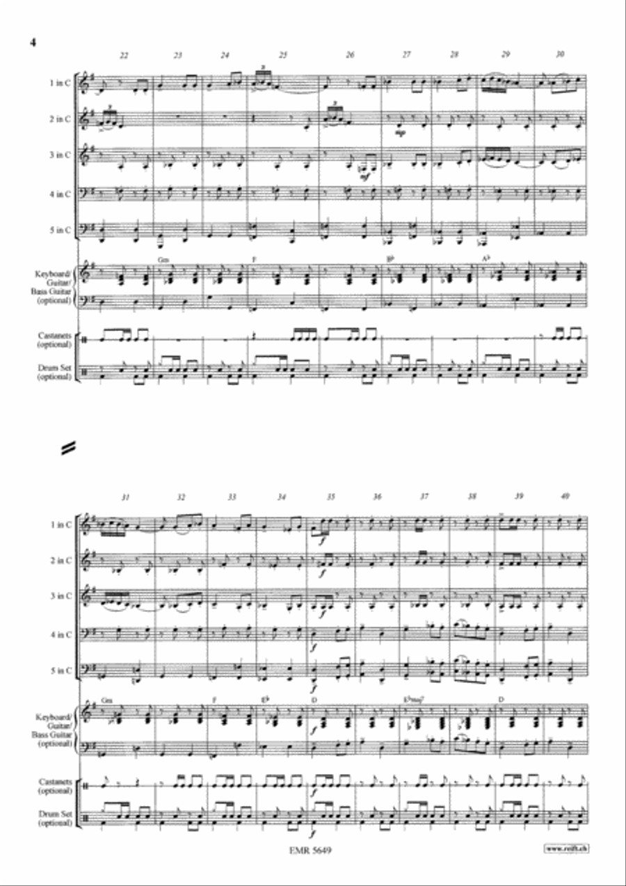 El Toro Brass Ensemble scores gallery preview page 4