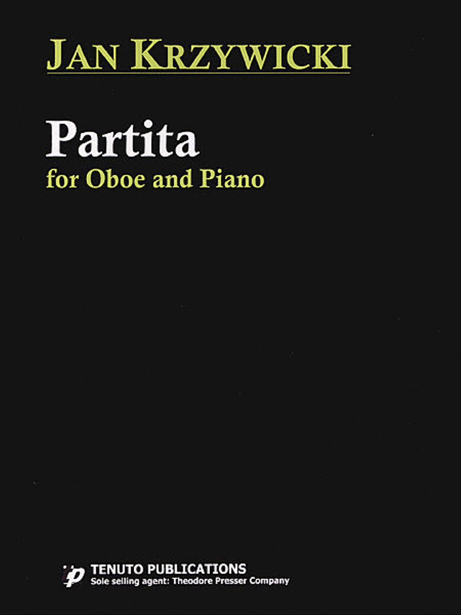 Partita for Oboe and Piano Chamber Music scores gallery preview page 1