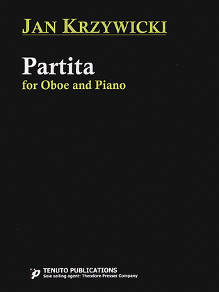 Book cover for Partita for Oboe and Piano