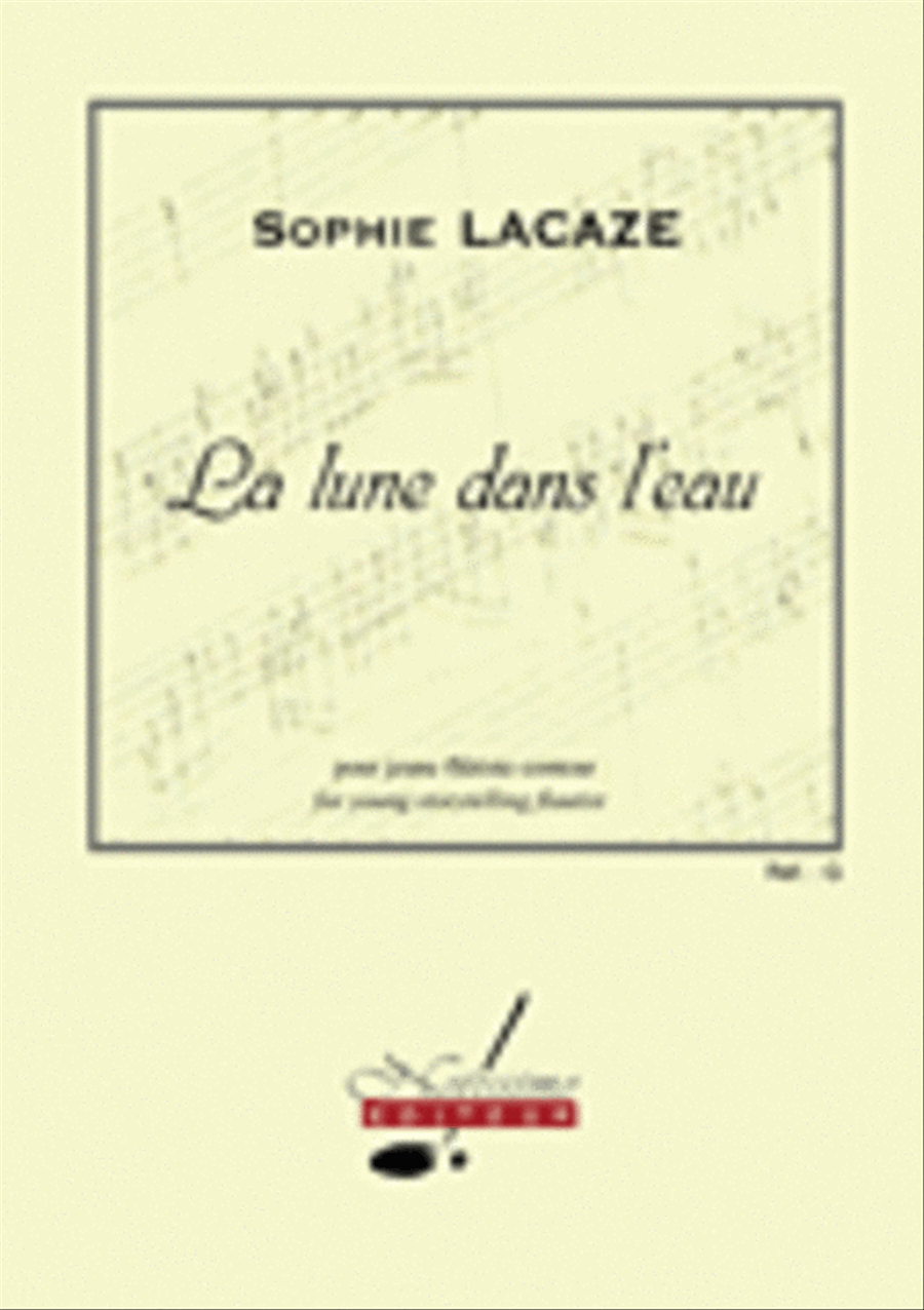 La Lune Dans L'eau Flute Solo scores gallery preview page 1