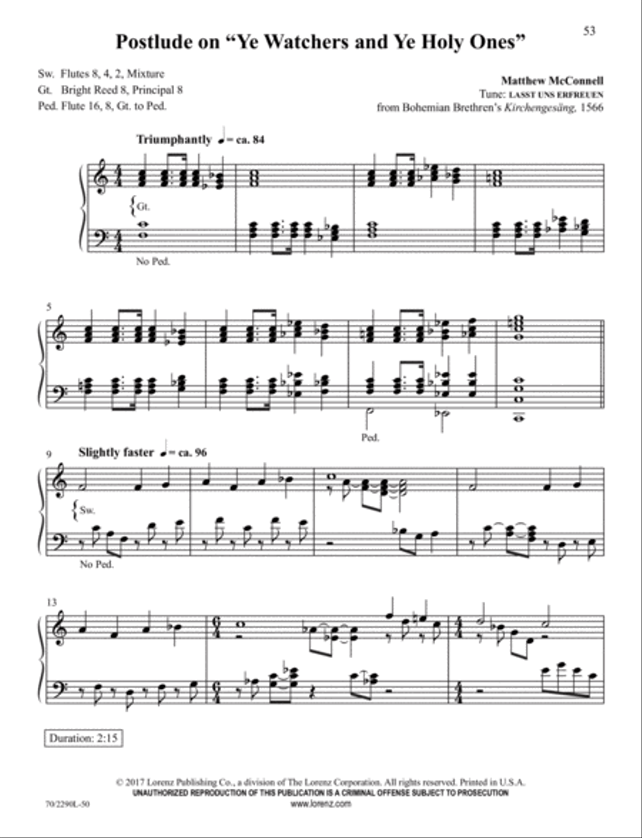 Easy Hymns for Organ Easy Hymns for Organ Organ Solo scores gallery preview page 20